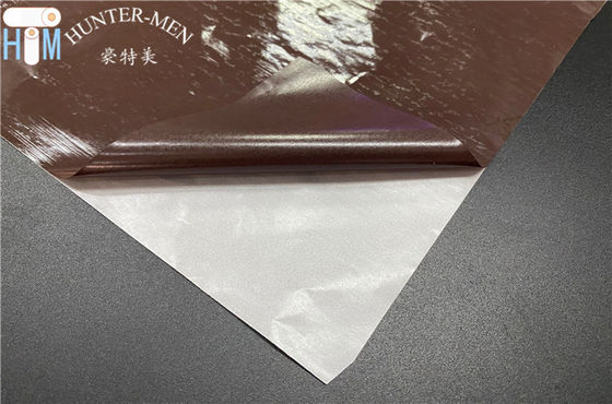 Brown 120mic Hot Melt Adhesive Film Thermoplastic Film For Abrasive Sponge Block