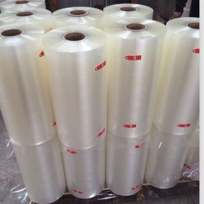 0.5mm PET Hot Melt Glue Film 42CM*50M Single Sided For Crystal