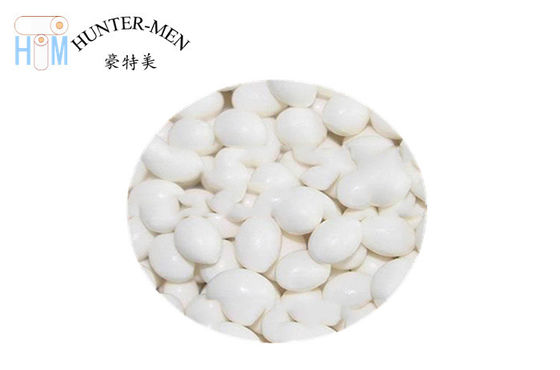 Milky White Elliptical PES Hot Melt Adhesive Granule 140 Degree Melt Point