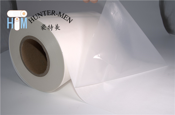 Hot Melt Backing Gum Film Non-Toxic Resistance Washable For PVC Or TPU Sports Logos Garments