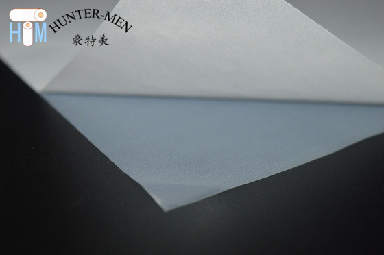 Lower Temperature Milky Translucent Hot Melt Adhesive Film For Bonding Leather / Plastics