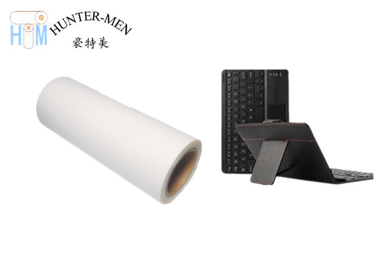 Lower Temperature Milky Translucent Hot Melt Adhesive Film For Bonding Leather / Plastics