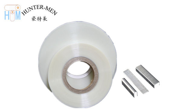 Tensile Strength 1.855MPa Hot Melt Glue Tape Single Sided 80mic For Galvanized C/U Nail